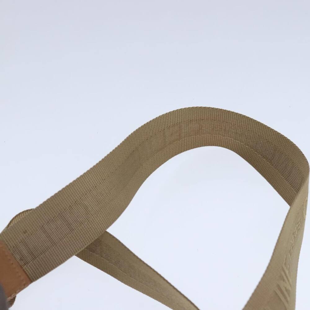 CELINE Macadam Canvas Backpack Pvc Leather Brown Gold - Picture 10 of 16